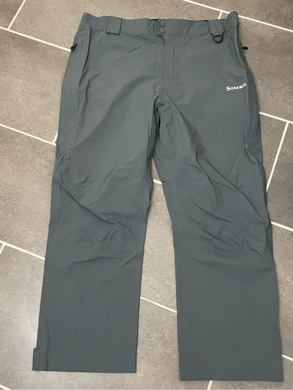 Simms Vapor Elite Rain Pants size XL Short